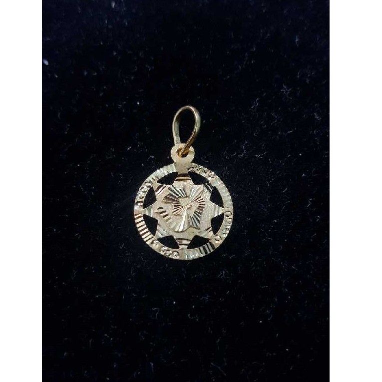 22K / 916 Gold Indian Ladies Star Om Pendant