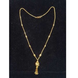 22K / 916 Gold Indian Charming Vertical Mala