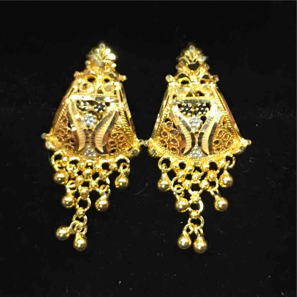 18KT  Classic Gold Earrings
