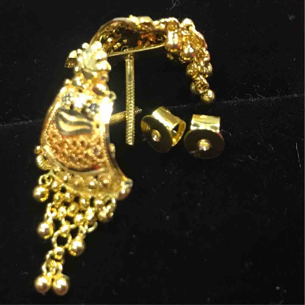 18KT Simple Design Ladies Butti - Image 2