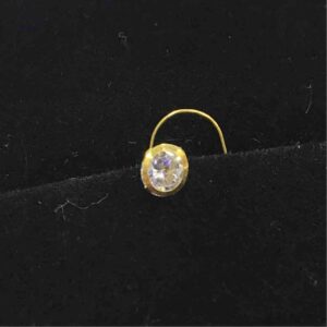 916 Gold Classic Nose Pin