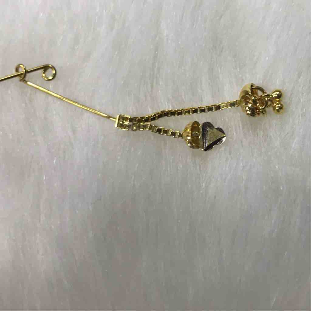 Indian Style 18KT Gold Sui Dhaga Earring