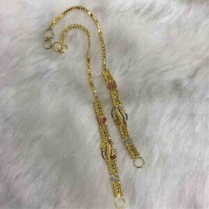 916 Designer Gold Earchain