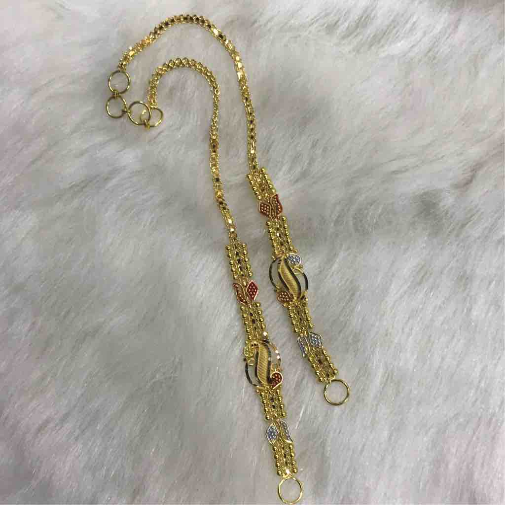 916 Designer Gold Earchain