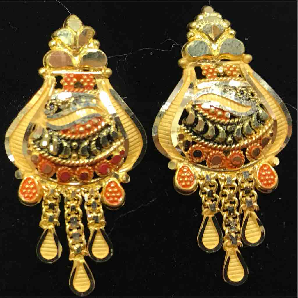916 Designer Gold Ladies Butti