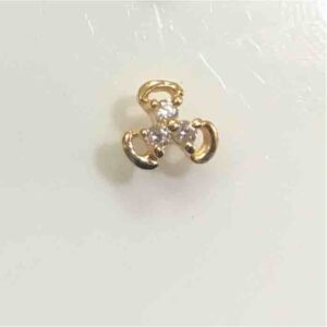 916 Gold Nosepin For Ladies