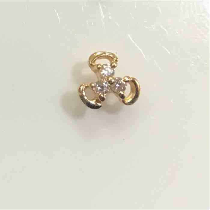 916 Gold Nosepin For Ladies