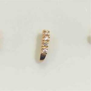 68t Classic Gold Nosepin For Ladies
