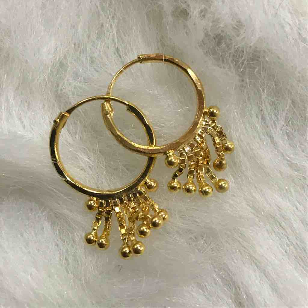 18k/750 Gold Bali For Women