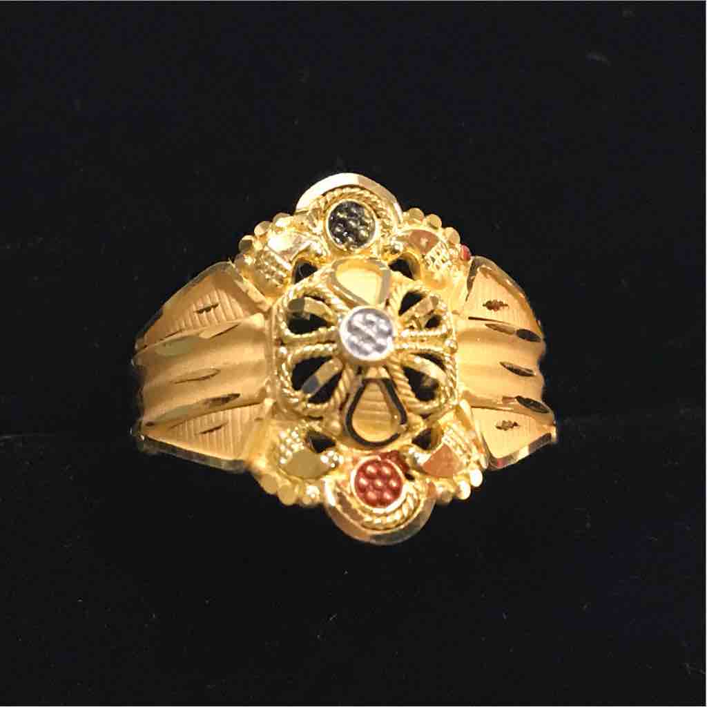 18k/750 Classic Gold Ladies Ring