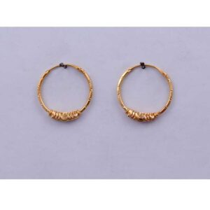 18KT Gold Plain  Bali
