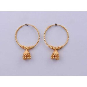 18KT Gold Jumkhi Bali