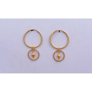 18KT Gold CNC Vertical Bali