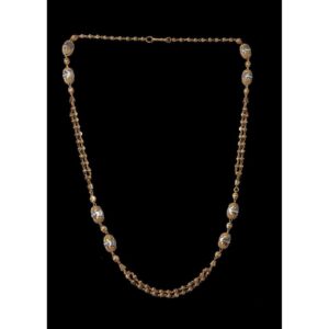 18KT Gold Trendy  Mala