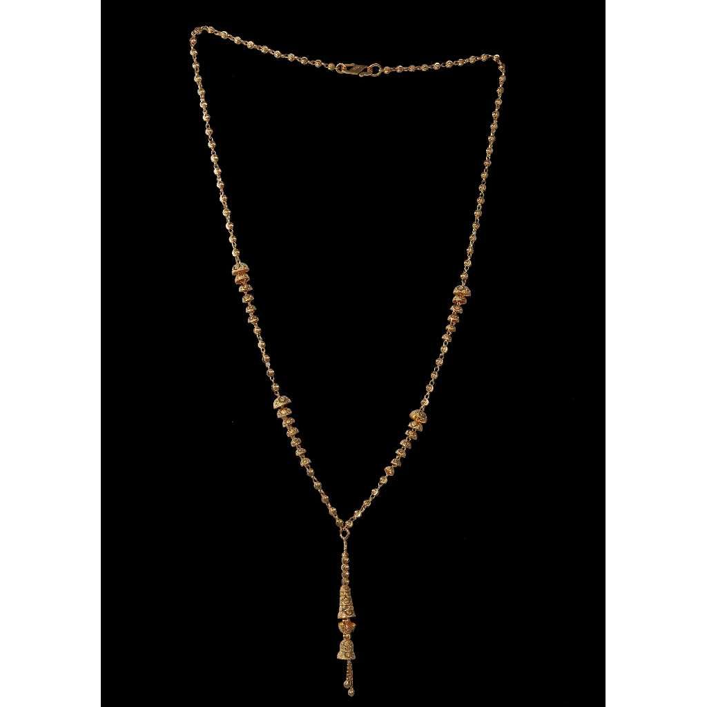18KT Gold Trendy  Mala