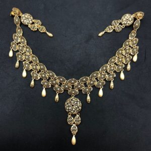 22K Gold Fancy Necklace Set