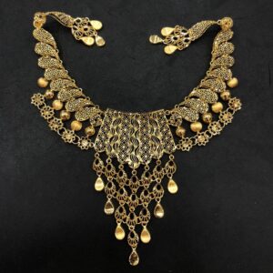 22K Gold Attractive Turkish Necklace Set