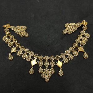 916 Gold Stylish Necklace Set
