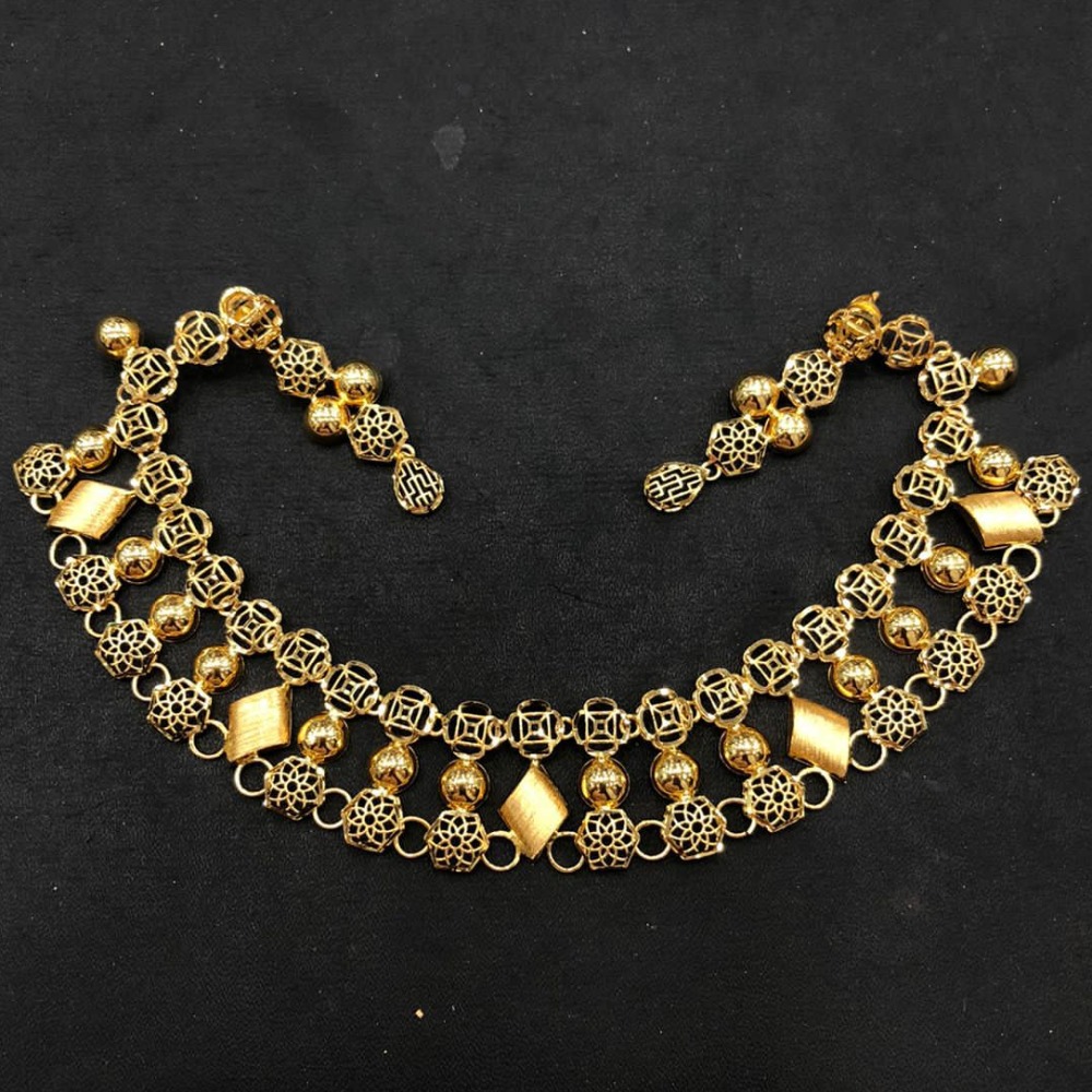 916 Gold Antique Necklace Set