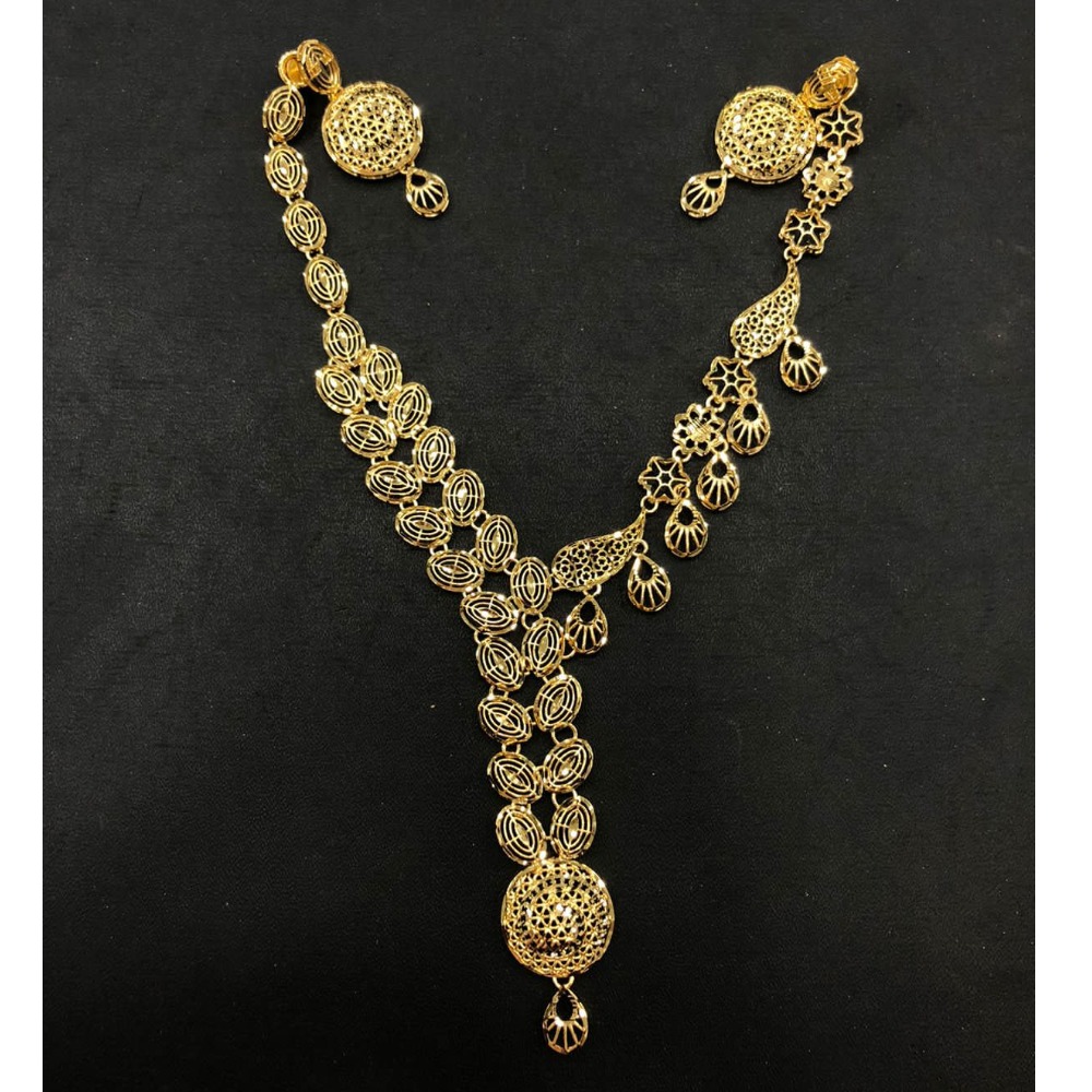 916 Gold Stylish Turkish Necklace