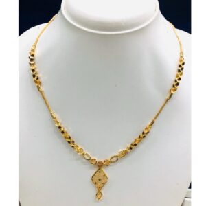 916 gold Hallmark Light Weight Necklace