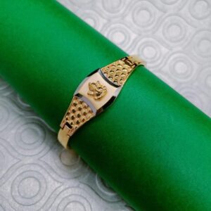 Gold Contemporary Gents Bracelet