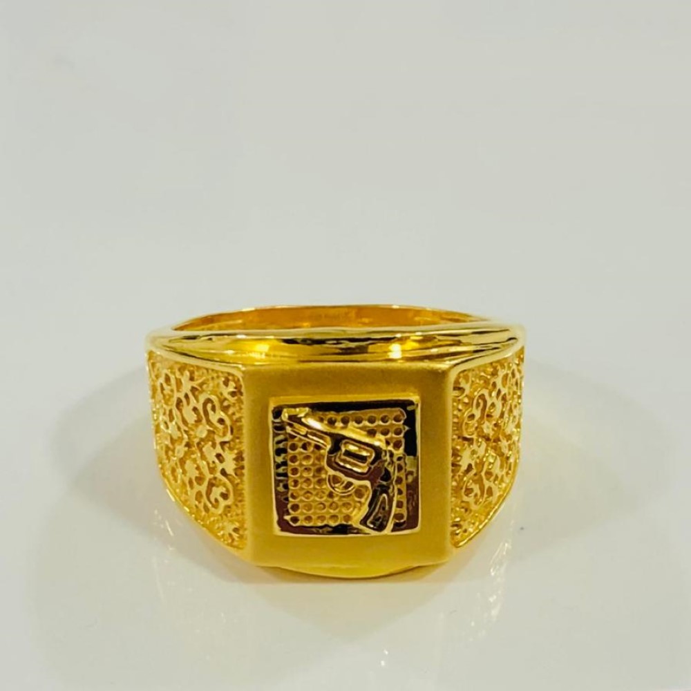 Gold Wedding Gents Ring