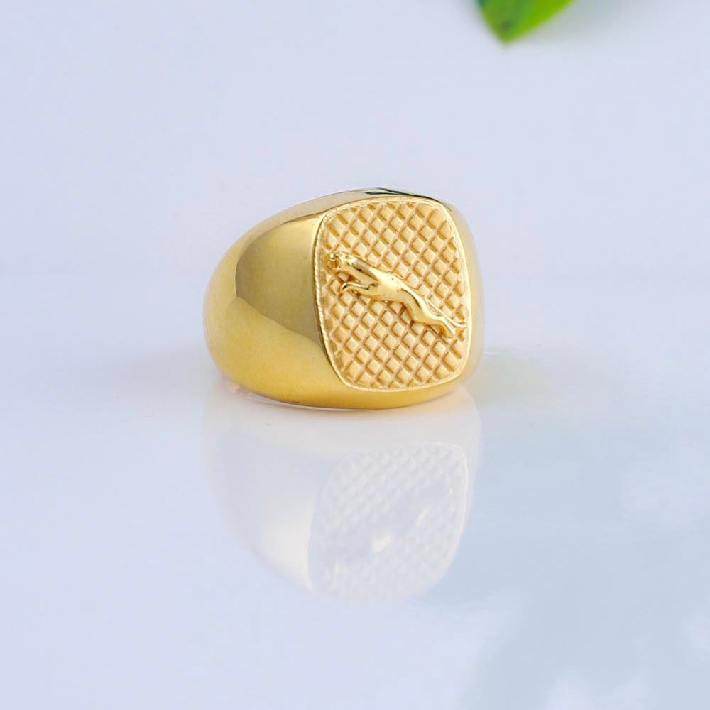 Gold Modern Gents Ring