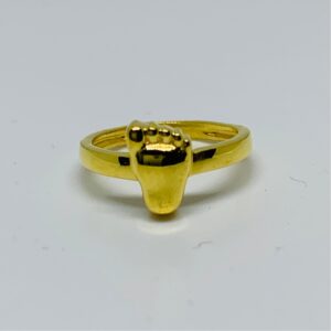 916 Gold Plain Casting Baby Rings