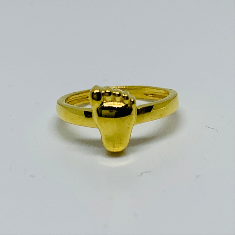 916 Gold Plain Casting Baby Rings