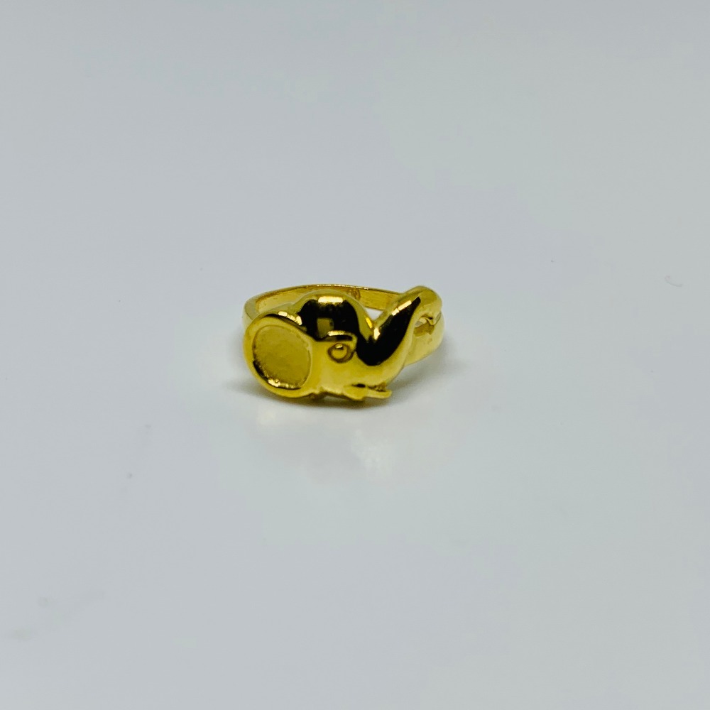 916 Gold Plain Casting Baby Rings