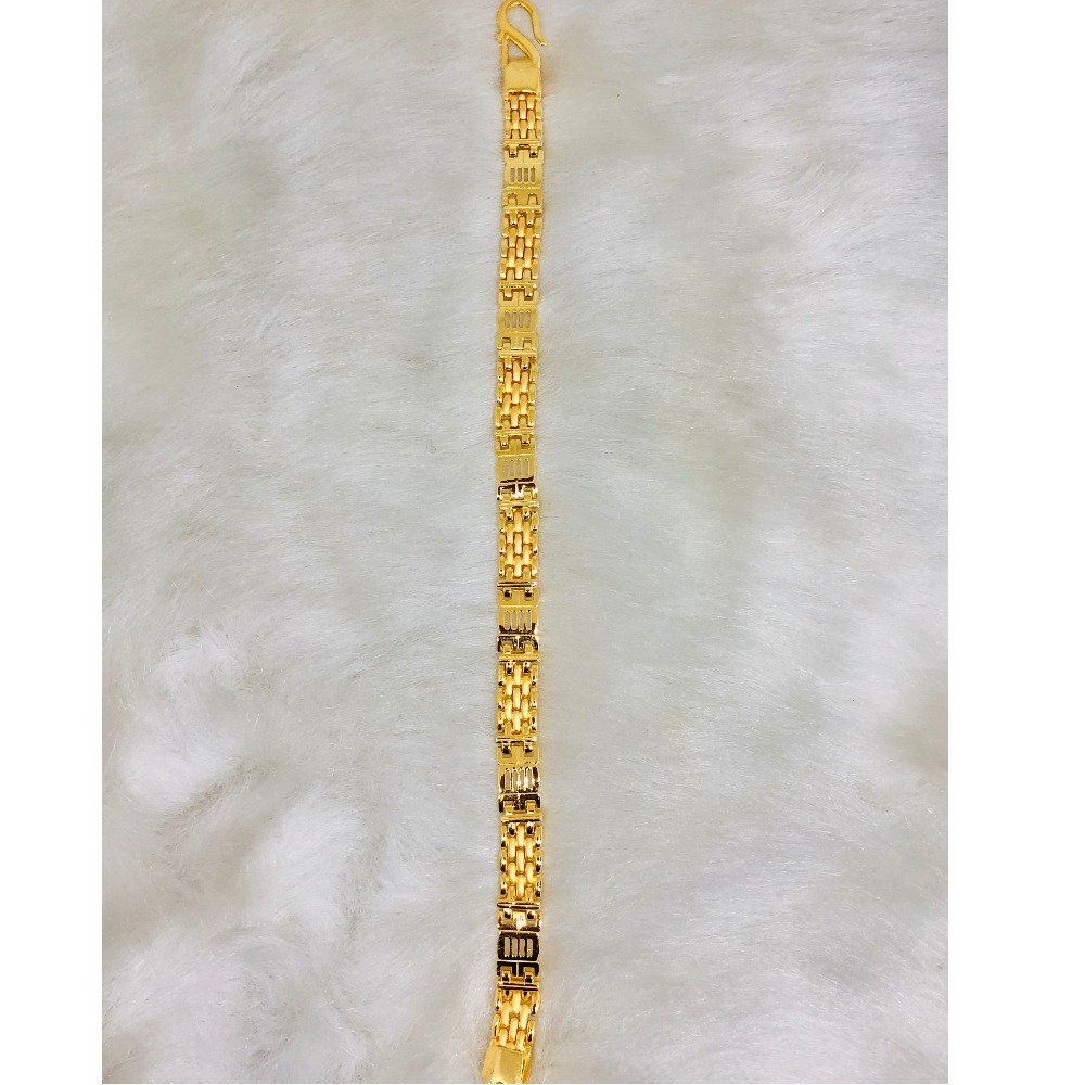 916 Gold Plain Casting Bracelet