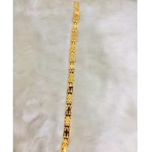 916 Gold Plain Casting Bracelet