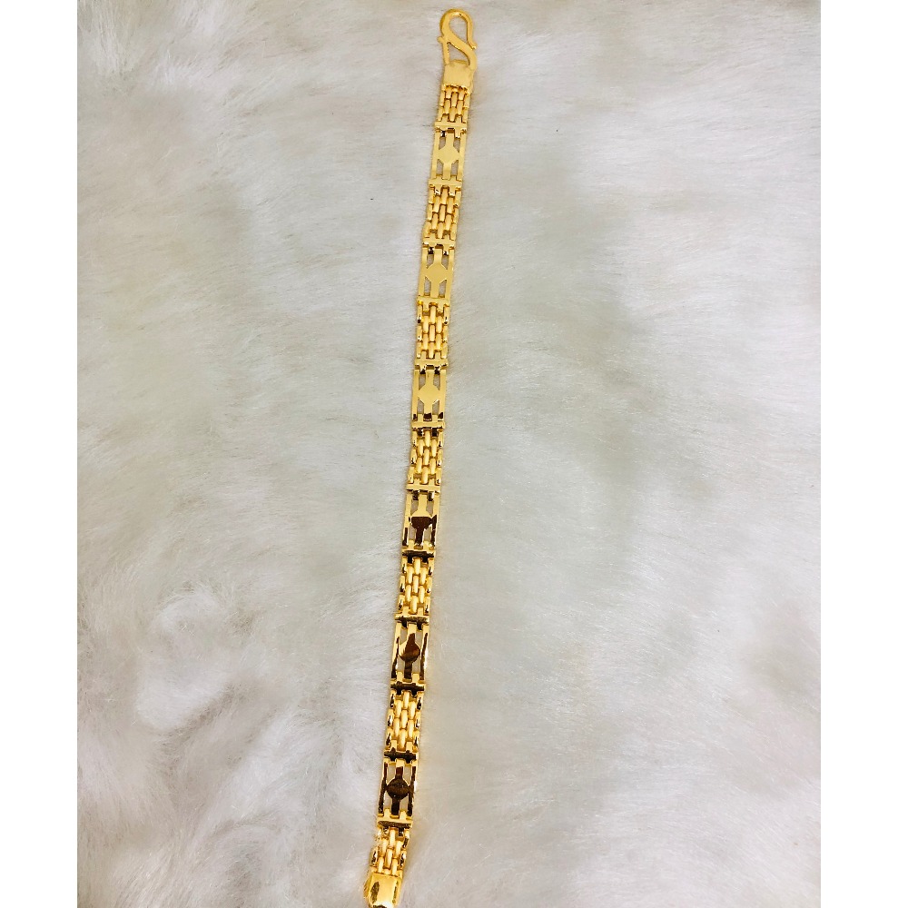 916 Gold Plain Casting Bracelet