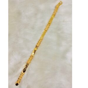 916 Gold Plain Casting Bracelet
