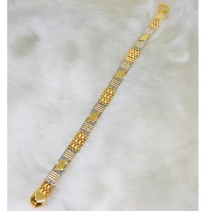 916 Gold Plain Casting Bracelet