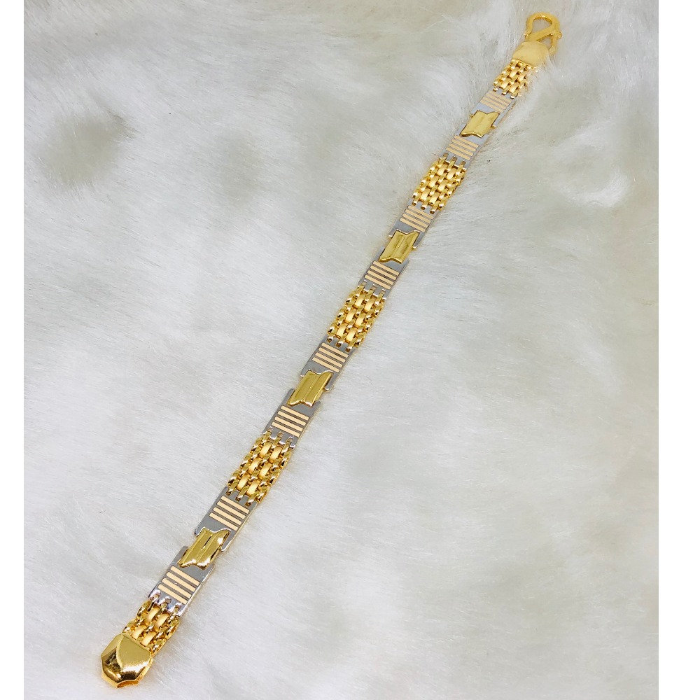 916 Gold Plain Casting Bracelet