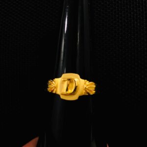 22KT Gold Designer Gents Ring KDJ-R018