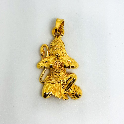 916 Gold Hanumanji Pendant KD-P004