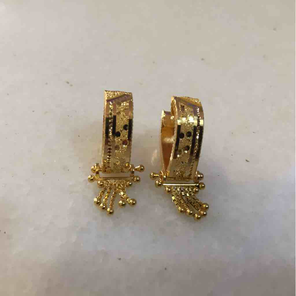 22K / 916 Gold Ladies Indian UV Bali - Image 5