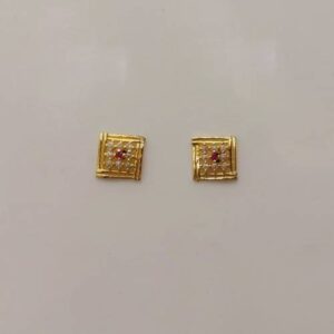 Yellow Gold Earring