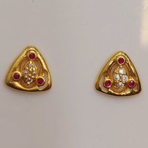 18k Gold fancy tops
