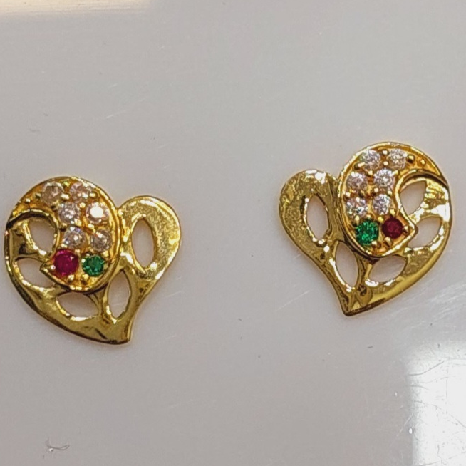 18k Gold Earrings for party
