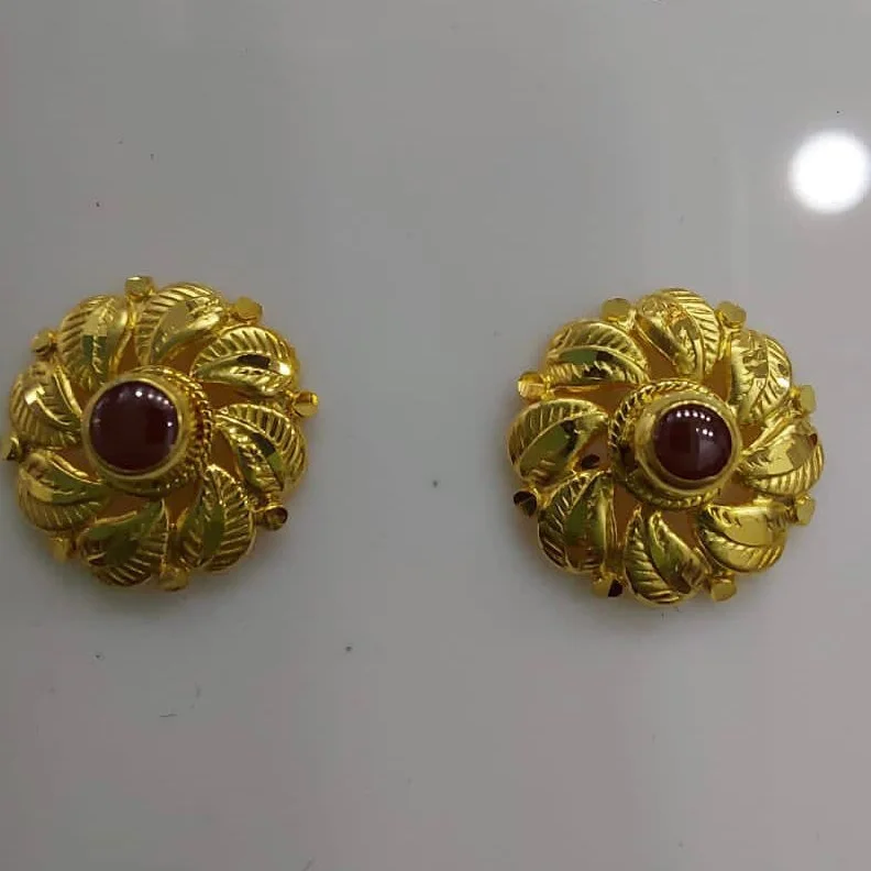 18k coimbatore light weight Tops Earring