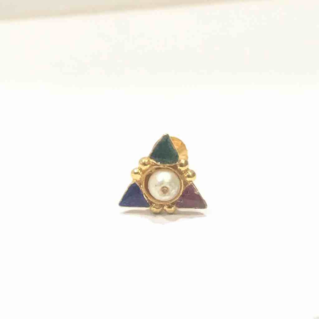16 ct kati handmade mina nosepins