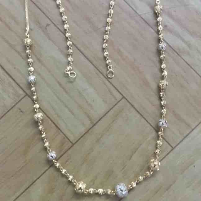 22ct gold 916 verticle fancy mala