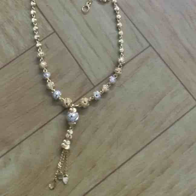 22ct gold 916 verticle slow-fast mala