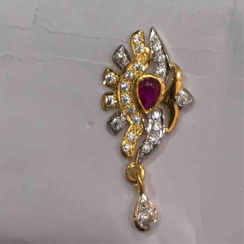 22kt Gold Rhodium Earrings