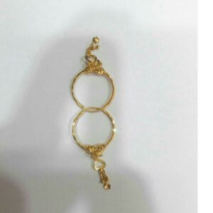22kt Gold Modern Pipe Bali