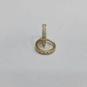 18K Saniya Gold Indian Ladies Bali